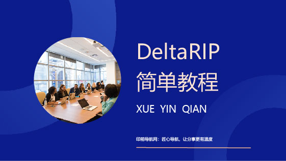 海德堡Delta RIP简单教程