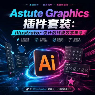 最新Astute Graphics插件套装：Illustrator设计的终极效率革命